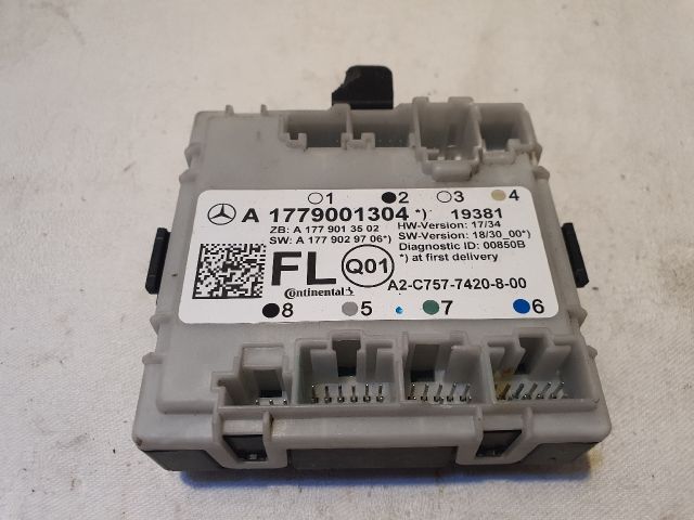 bontott MERCEDES-BENZ A-CLASS Bal első Ajtó Vezérlőegység