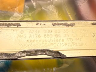 bontott MERCEDES-BENZ A-CLASS Bal első Belső Küszöb Burkolat