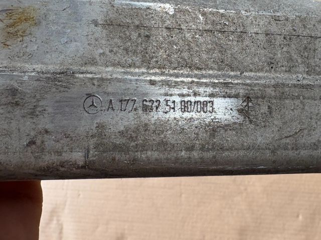 bontott MERCEDES-BENZ A-CLASS Bal első Lökhárító Merevítő Tartó (Fém)
