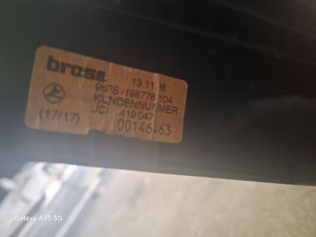 bontott MERCEDES-BENZ A-CLASS Bal első Ülés