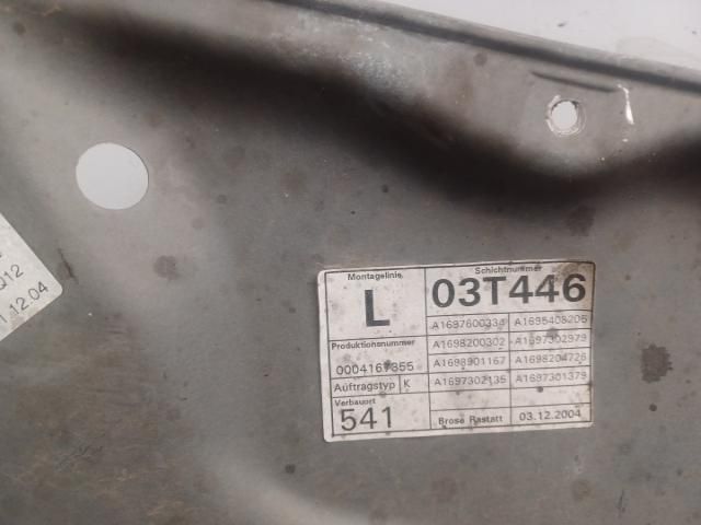 bontott MERCEDES-BENZ A-CLASS Bal hátsó Ablakemelő Szerkezet (Elektromos)