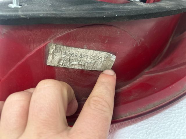 bontott MERCEDES-BENZ A-CLASS Bal Hátsó Lámpa