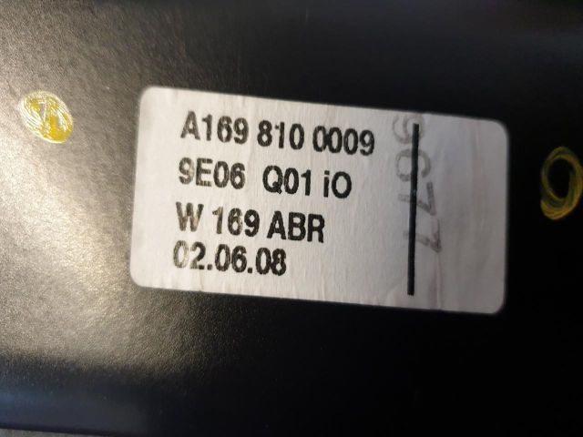 bontott MERCEDES-BENZ A-CLASS Csomagtér Roló