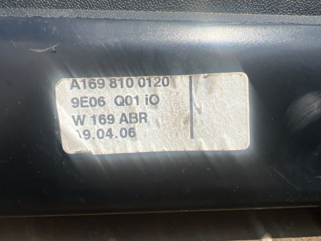 bontott MERCEDES-BENZ A-CLASS Csomagtér Roló