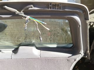 bontott MERCEDES-BENZ A-CLASS Csomagtérajtó (Részeivel)