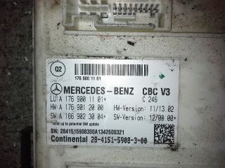 bontott MERCEDES-BENZ A-CLASS Elektronika (Magában)