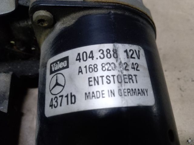 bontott MERCEDES-BENZ A-CLASS Első Ablaktörlő Szerkezet Motorral