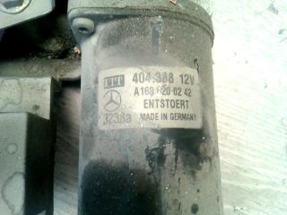 bontott MERCEDES-BENZ A-CLASS Első Ablaktörlő Szerkezet Motorral