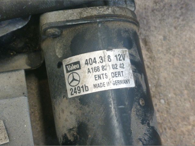 bontott MERCEDES-BENZ A-CLASS Első Ablaktörlő Szerkezet Motorral