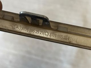 bontott MERCEDES-BENZ A-CLASS Első Lökhárító Alsó (Műanyag)