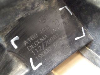 bontott MERCEDES-BENZ A-CLASS Első Lökhárító Alsó (Műanyag)