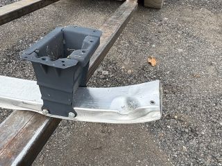 bontott MERCEDES-BENZ A-CLASS Első Lökhárító Merevítő (Fém)