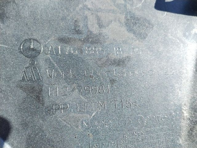 bontott MERCEDES-BENZ A-CLASS Első Lökhárító (Üresen)