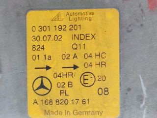 bontott MERCEDES-BENZ A-CLASS Fényszóró (Pozíciófüggetlen)