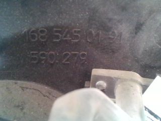 bontott MERCEDES-BENZ A-CLASS Fényszórómagasság Állító Kapcsoló