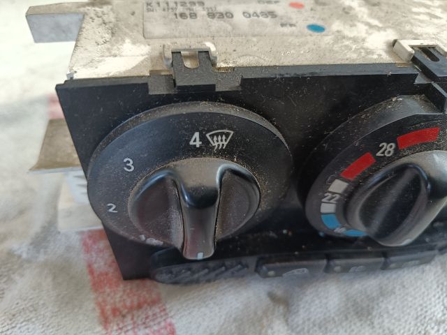 bontott MERCEDES-BENZ A-CLASS Fűtéskapcsoló (manuális klímás)