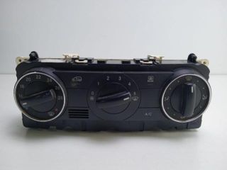 bontott MERCEDES-BENZ A-CLASS Fűtéskapcsoló (manuális klímás)