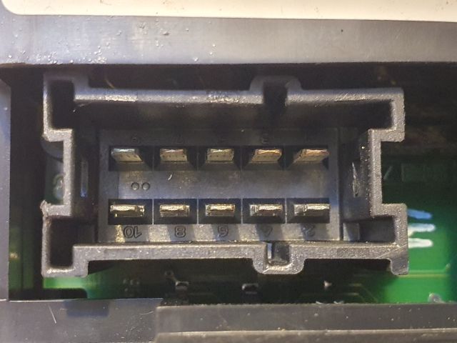 bontott MERCEDES-BENZ A-CLASS Fűtéskapcsoló (manuális klímás)