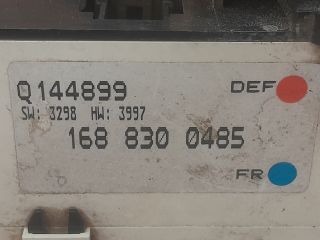 bontott MERCEDES-BENZ A-CLASS Fűtéskapcsoló (manuális klímás)