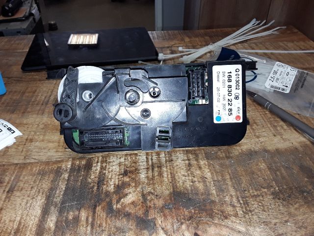 bontott MERCEDES-BENZ A-CLASS Fűtéskapcsoló (manuális klímás)