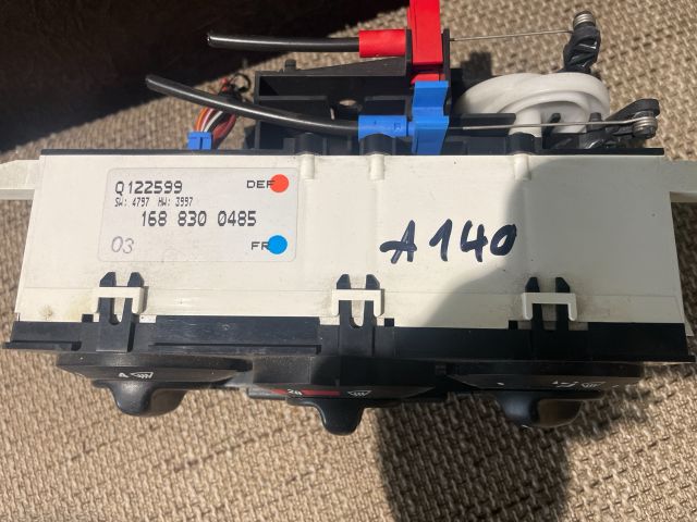 bontott MERCEDES-BENZ A-CLASS Fűtéskapcsoló (manuális klímás)