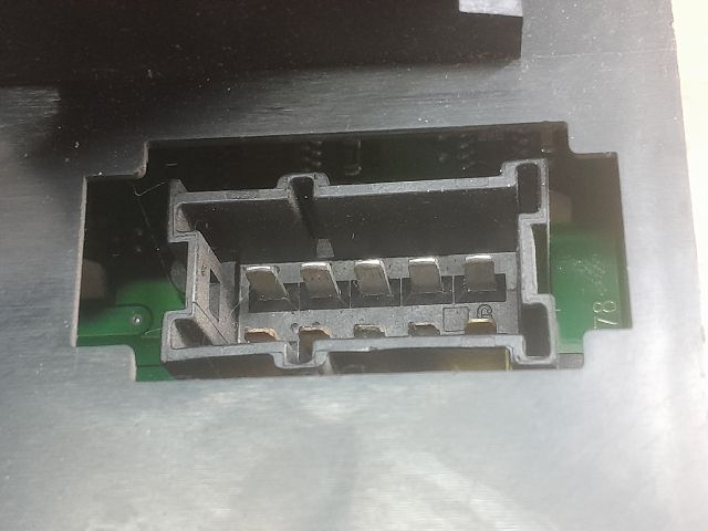 bontott MERCEDES-BENZ A-CLASS Fűtéskapcsoló (manuális klímás)