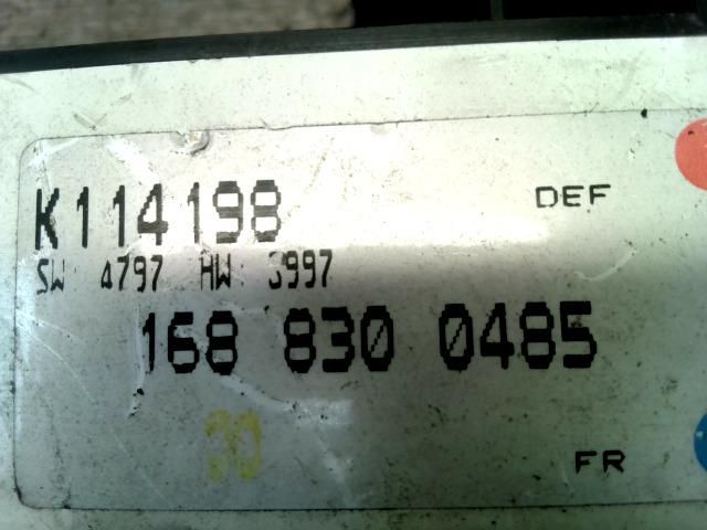 bontott MERCEDES-BENZ A-CLASS Fűtéskapcsoló