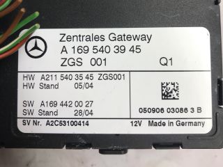 bontott MERCEDES-BENZ A-CLASS Gateway Elektronika