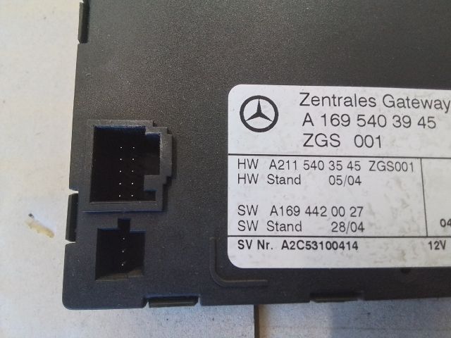 bontott MERCEDES-BENZ A-CLASS Gateway Elektronika