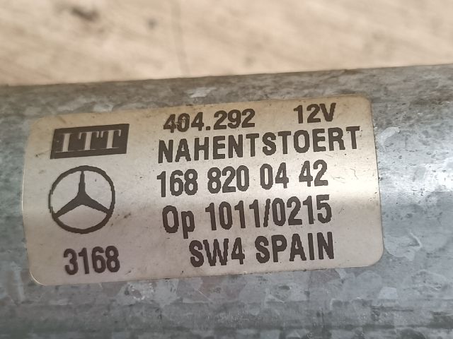 bontott MERCEDES-BENZ A-CLASS Hátsó Ablaktörlő Motor