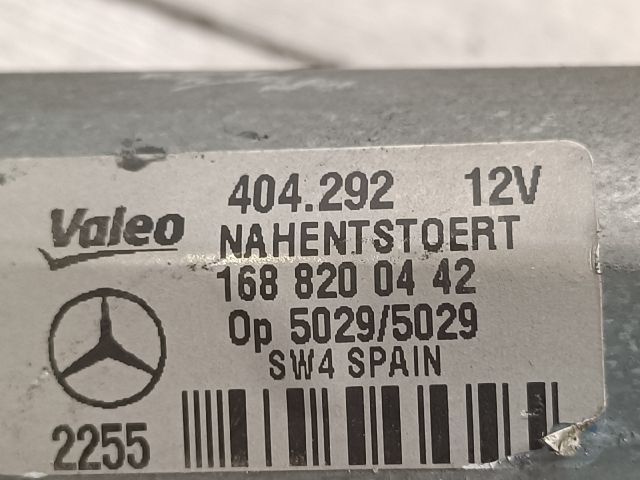 bontott MERCEDES-BENZ A-CLASS Hátsó Ablaktörlő Motor