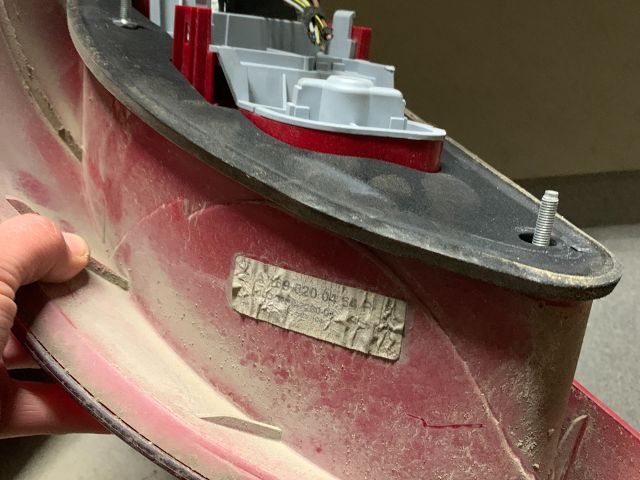 bontott MERCEDES-BENZ A-CLASS Hátsó Lámpa Szett