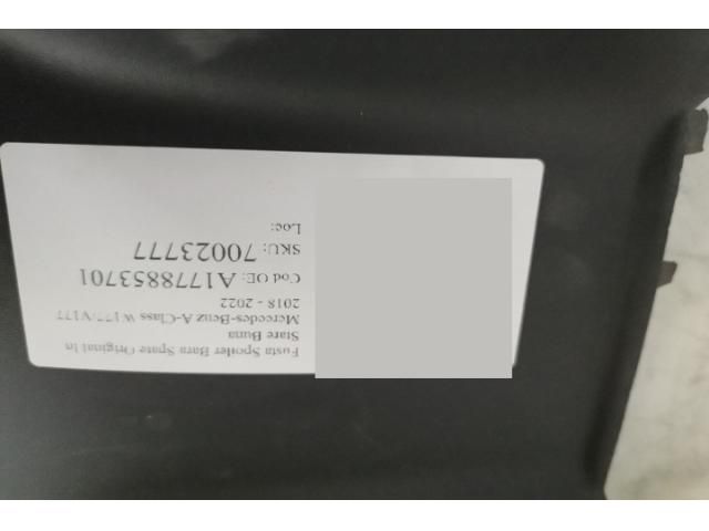 bontott MERCEDES-BENZ A-CLASS Hátsó Lökhárító Alsó (Műanyag)