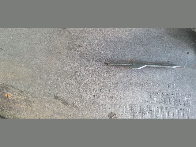 bontott MERCEDES-BENZ A-CLASS Hátsó Lökhárító (Részeivel)