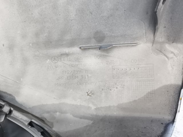 bontott MERCEDES-BENZ A-CLASS Hátsó Lökhárító (Üresen)