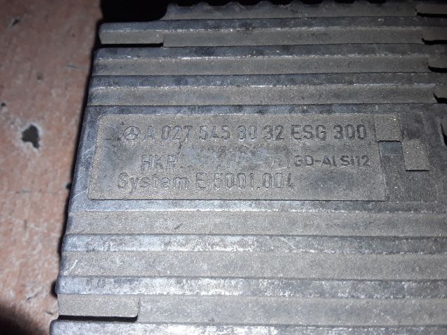 bontott MERCEDES-BENZ A-CLASS Hűtőventilátor Elektronika