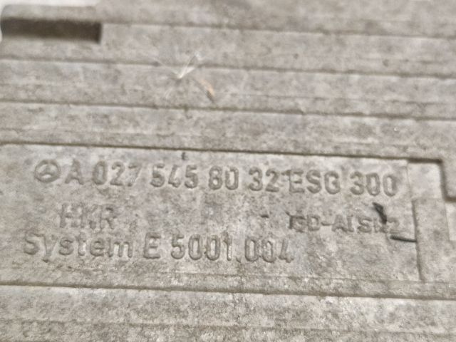 bontott MERCEDES-BENZ A-CLASS Hűtőventilátor Elektronika