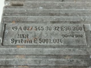 bontott MERCEDES-BENZ A-CLASS Hűtőventilátor Elektronika