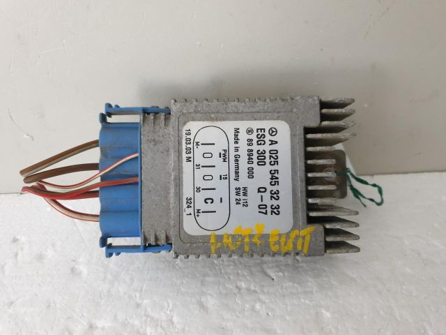 bontott MERCEDES-BENZ A-CLASS Hűtőventilátor Relé