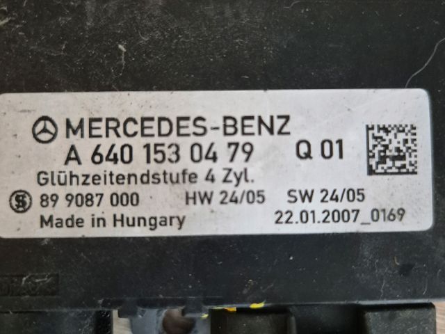 bontott MERCEDES-BENZ A-CLASS Izzító Relé