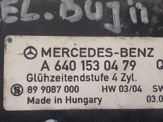 bontott MERCEDES-BENZ A-CLASS Izzító Relé