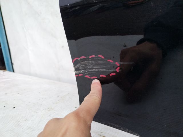 bontott MERCEDES-BENZ A-CLASS Jobb első Ajtó (Üres lemez)