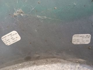 bontott MERCEDES-BENZ A-CLASS Jobb első Sárvédő