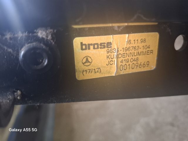 bontott MERCEDES-BENZ A-CLASS Jobb első Ülés