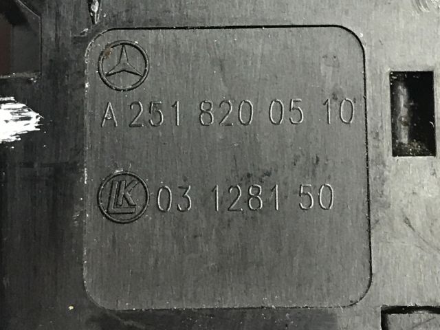 bontott MERCEDES-BENZ A-CLASS Jobb hátsó Ablakemelő Kapcsoló