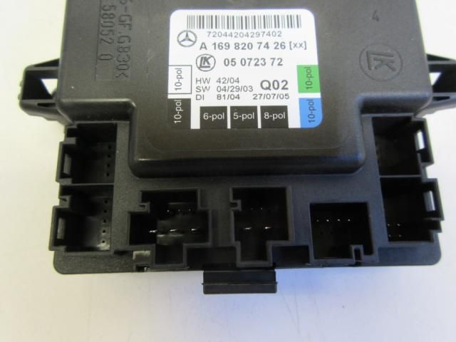 bontott MERCEDES-BENZ A-CLASS Jobb hátsó Ajtó Vezérlőegység