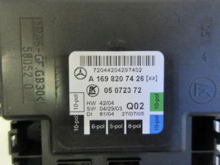 bontott MERCEDES-BENZ A-CLASS Jobb hátsó Ajtó Vezérlőegység