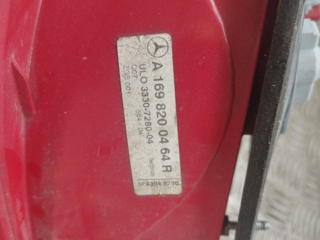 bontott MERCEDES-BENZ A-CLASS Jobb Hátsó Lámpa