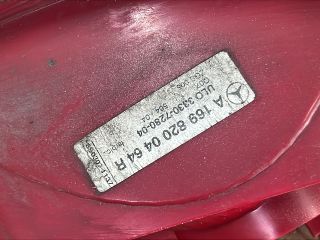 bontott MERCEDES-BENZ A-CLASS Jobb Hátsó Lámpa