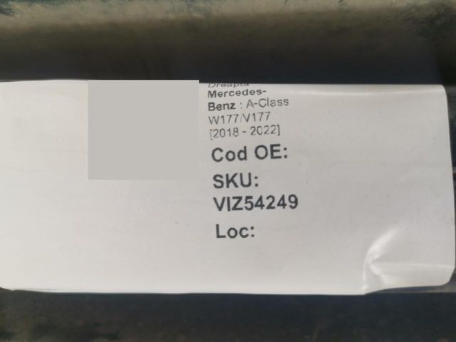 bontott MERCEDES-BENZ A-CLASS Jobb Ködlámpa Rács